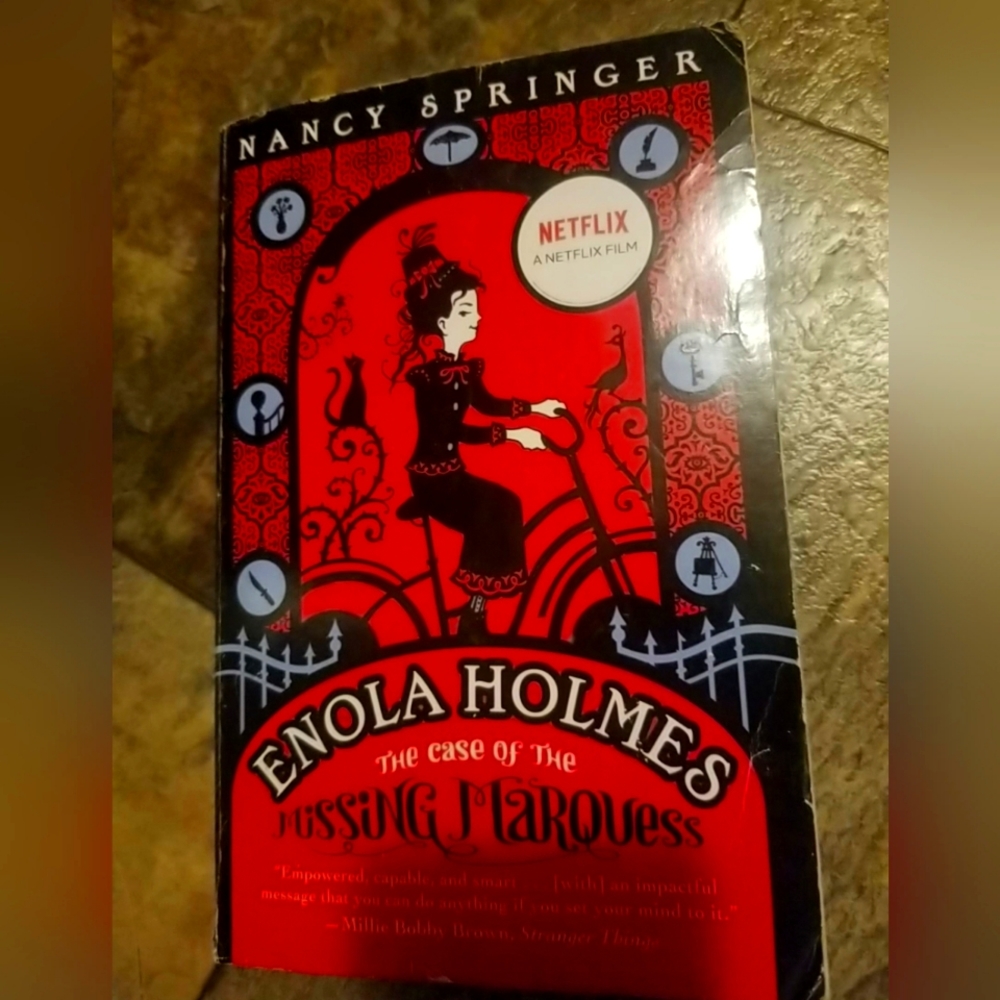 Enola Holmes book